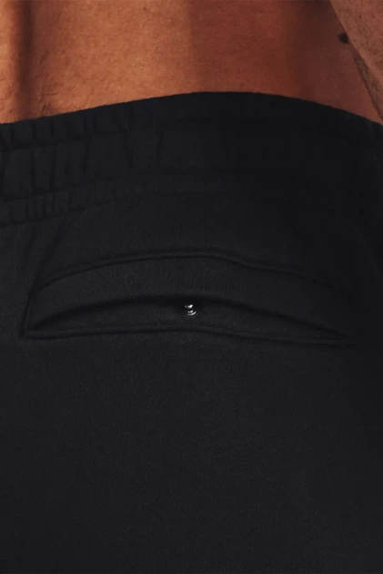 Чоловічі чорні спортивні штани UA Essential Fleece Jogger Under Armour 3XL 1373882-001 - зображення 4