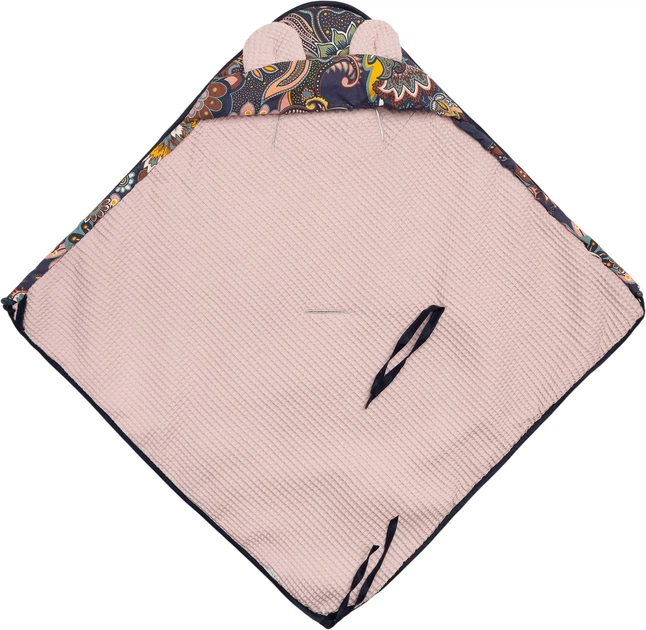 Otulacz do fotelika samochodowego Sensillo Boho Brudny Róż 90x90 cm (5903076306425) - obraz 3