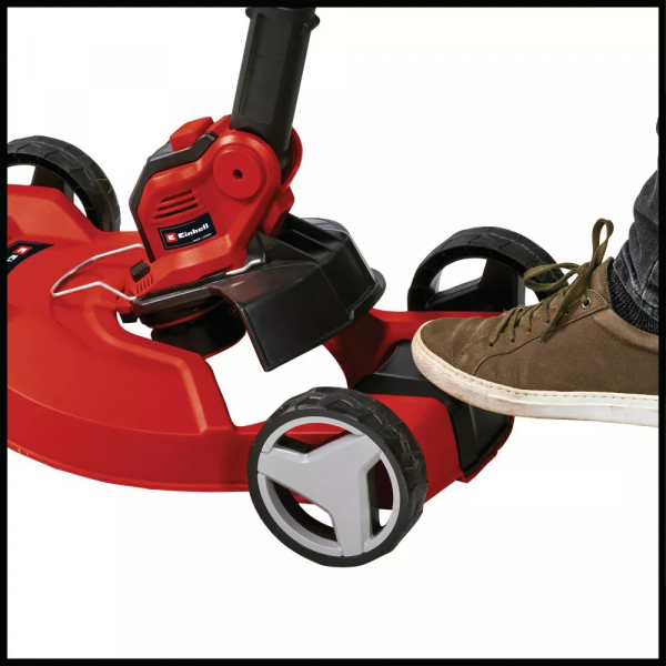 Триммер аккумуляторный Einhell ge-ct 18/28 Li TC-Solo 18в 8500об/мин 28см леска и тележка 2.15кг без акб и зп 3411212 - Фото 3 Триммер аккумуляторный Einhell ge-ct 18/28 Li TC-Solo 18в 8500об/мин 28см леска и тележка 2.15кг без акб и зп 3411212 - изображение 3