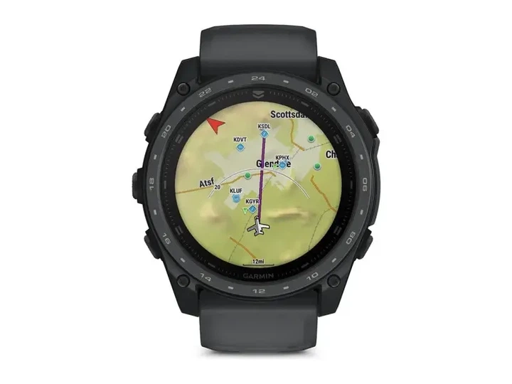Смарт-годинник Garmin tactix 8 - 51 mm AMOLED Cerakote Slate Grey w. Applied Ballistics Ultralight (010-04553-01) - изображение 5
