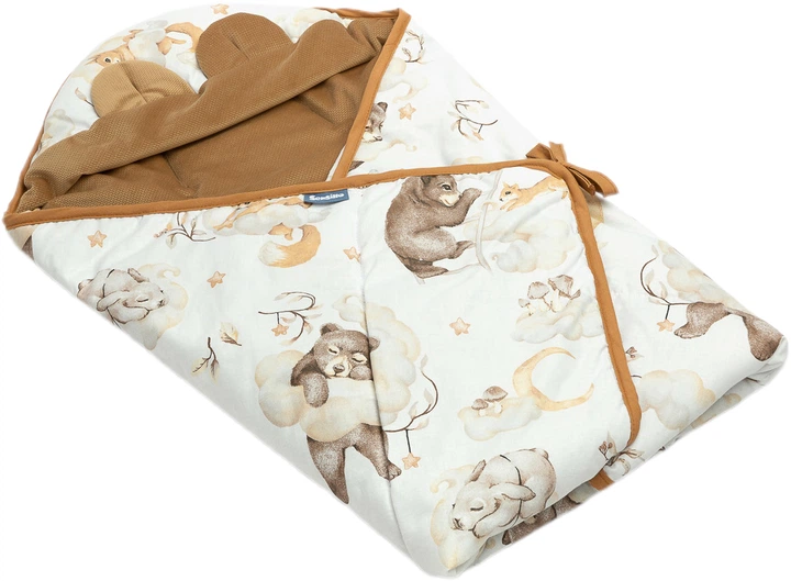 Otulacz do fotelika samochodowego Sensillo Velvet XL Sen 115x115 cm (5908310394565) - obraz 2