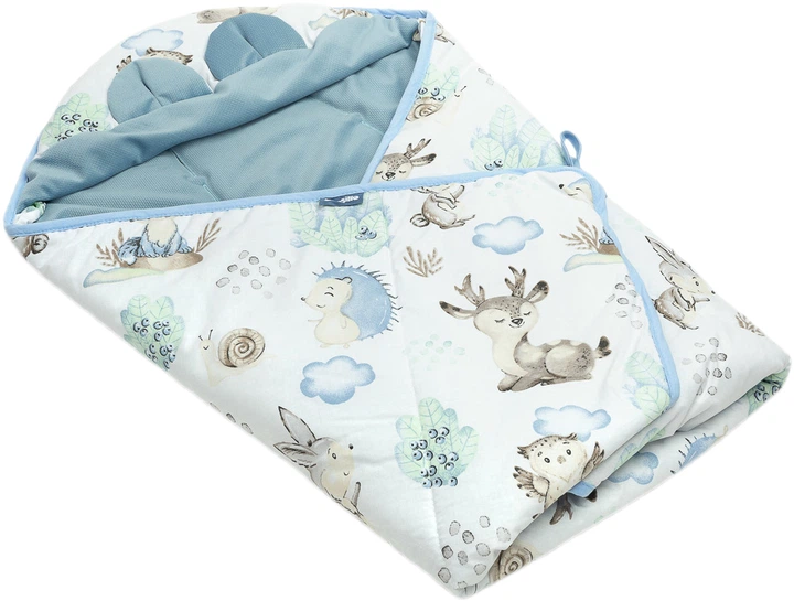 Otulacz do fotelika samochodowego Sensillo Velvet XL Spacer 115x115 cm (5908310394558) - obraz 2