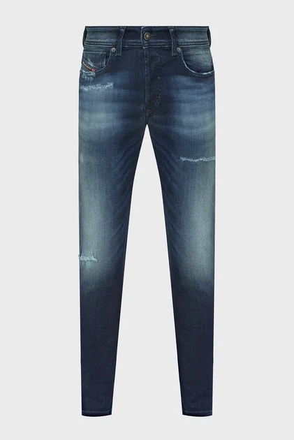 Чоловічі темно-сині джинси SLEENKER-X L.30 TROUSERS Diesel 29 00SWJE 0097P - Фото 1 Чоловічі темно-сині джинси SLEENKER-X L.30 TROUSERS Diesel 29 00SWJE 0097P - изображение 1