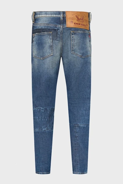 Чоловічі сині джинси D-STRUKT-GO L.30 TROUSERS Diesel 29 A02184 009NI - Фото 2 Чоловічі сині джинси D-STRUKT-GO L.30 TROUSERS Diesel 29 A02184 009NI - изображение 2