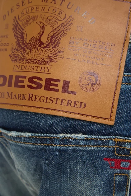 Чоловічі сині джинси D-STRUKT-GO L.30 TROUSERS Diesel 29 A02184 009NI - Фото 3 Чоловічі сині джинси D-STRUKT-GO L.30 TROUSERS Diesel 29 A02184 009NI - изображение 3