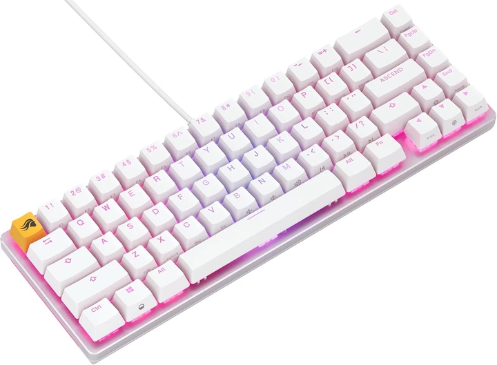 Клавіатура дротова Glorious GMMK 2 65% White (GLO-GMMK2-65-FOX-W) - зображення 2