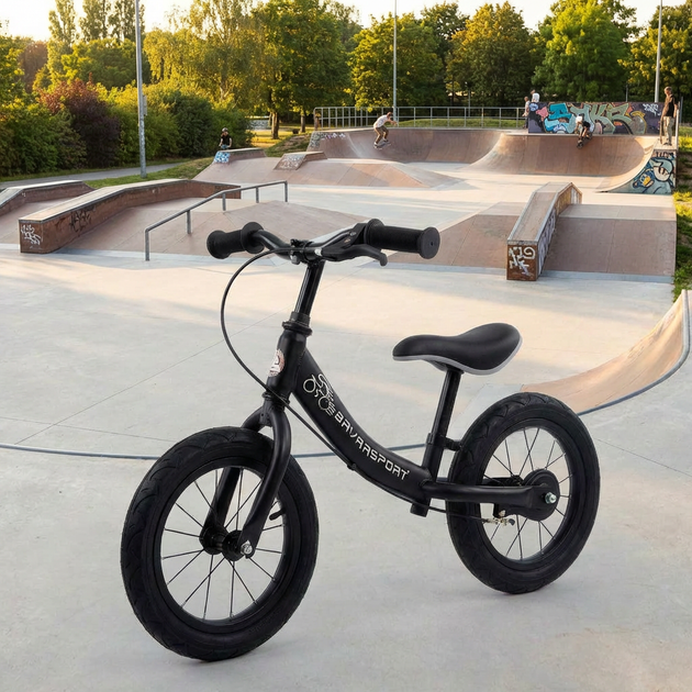 Беговел детский велобег 14 дюймов SP-Sport Nimble 418 Black (от 4 лет) - изображение 6