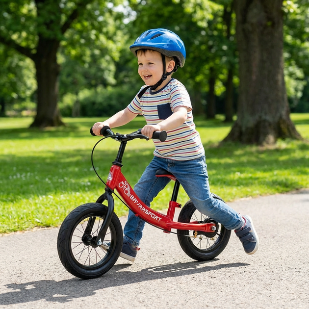Беговел детский велобег 12 дюймов SP-Sport Nimble 418 Red-Black (от 1,5 лет) - изображение 7