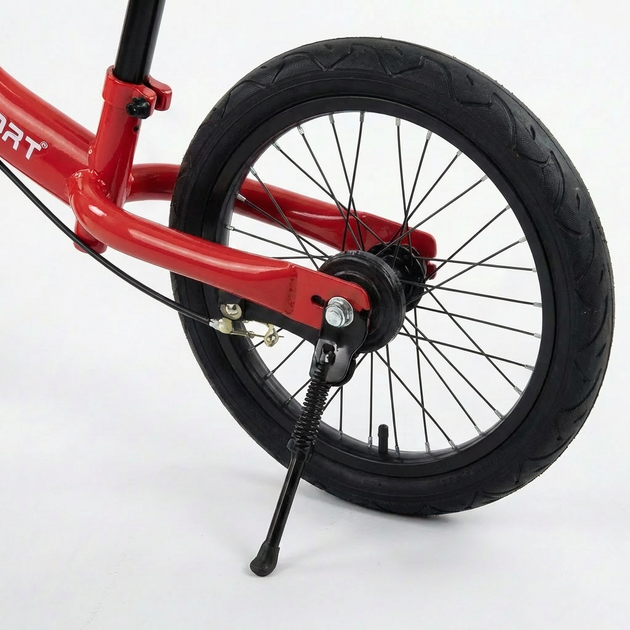Беговел детский велобег 14 дюймов SP-Sport Nimble 418 Red-Black (от 4 лет) - Фото 4 Беговел детский велобег 14 дюймов SP-Sport Nimble 418 Red-Black (от 4 лет) - изображение 4