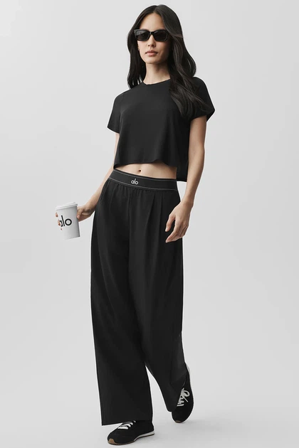 Женские брюки Alo Yoga Suit Up Trouser Black W51432R размер S