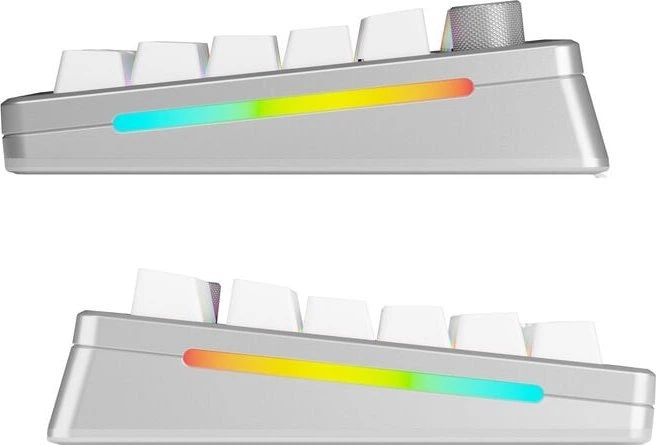 Klawiatura przewodowa Glorious GMMK 3 Pro HE 75% Silver (GLO-KB-GMMK3-PRO-75-PB-HE-WL-SIL-US) - obraz 3