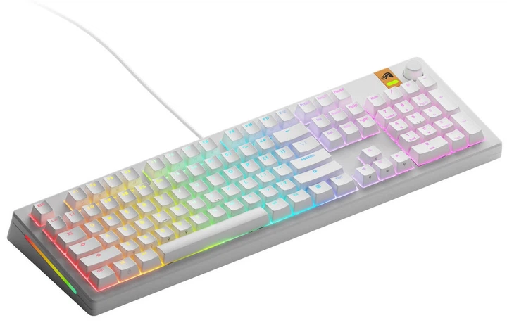 Клавіатура дротова Glorious GMMK 3 HE 100% White (GLO-KB-GMMK3-100-PB-HE-W-WHT-US) - зображення 2