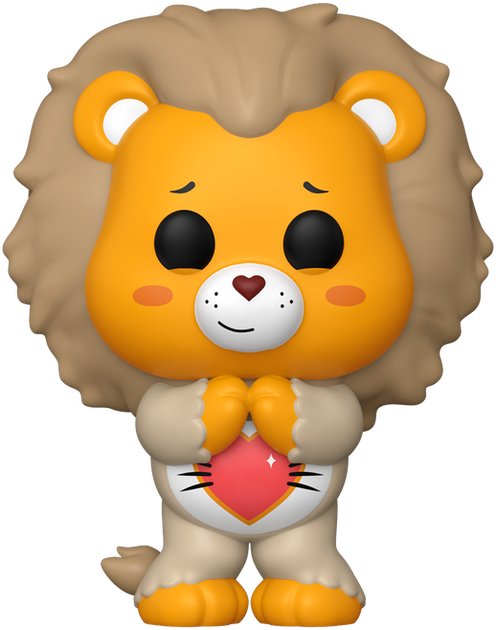 Фігурка Funko Pop! Care Bears x Wicked Tenderheart Bear as the Cowardly Lion 93388 (0889698933889) - зображення 2