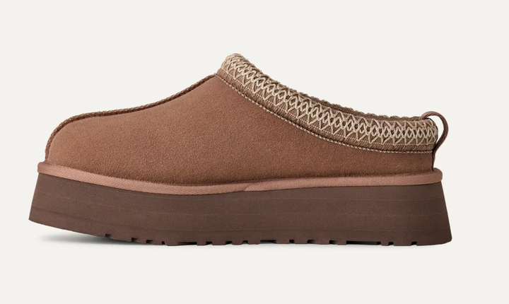 Уггі жіночі UGG Tazz Slipper Platform Rocky Oak 41 - Фото 5 Уггі жіночі UGG Tazz Slipper Platform Rocky Oak 41 - зображення 5