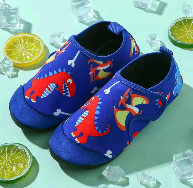 Детская обувь для пляжа и кораллов аквашузы/для детского сада Diving shoes динозавр 26-27 ( 15 см ) 602 - Фото 1 Детская обувь для пляжа и кораллов аквашузы/для детского сада Diving shoes динозавр 26-27 ( 15 см ) 602 - изображение 1