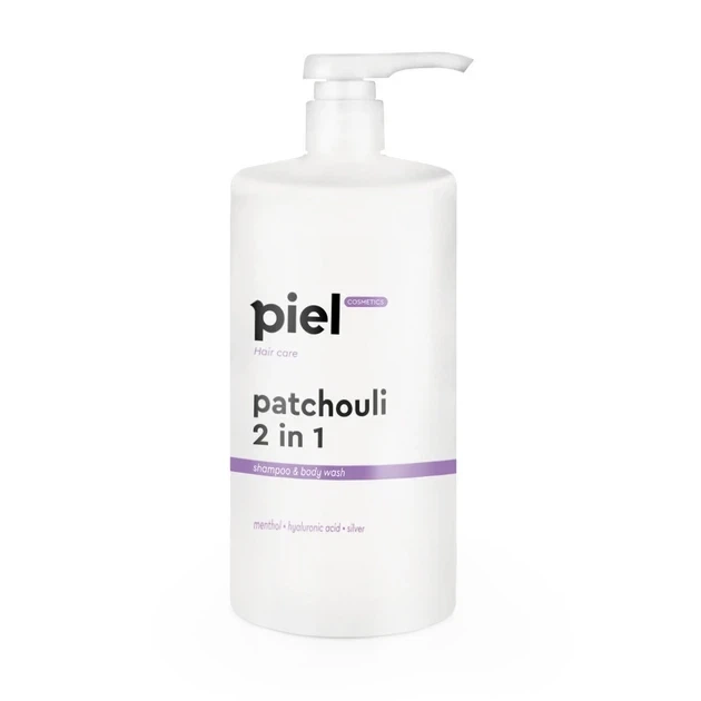 Шампунь-гель для душа из пачули Piel Patchouli Shampoo-Body Wash 2in1 1000 мл - Фото 1 Шампунь-гель для душа из пачули Piel Patchouli Shampoo-Body Wash 2in1 1000 мл - изображение 1