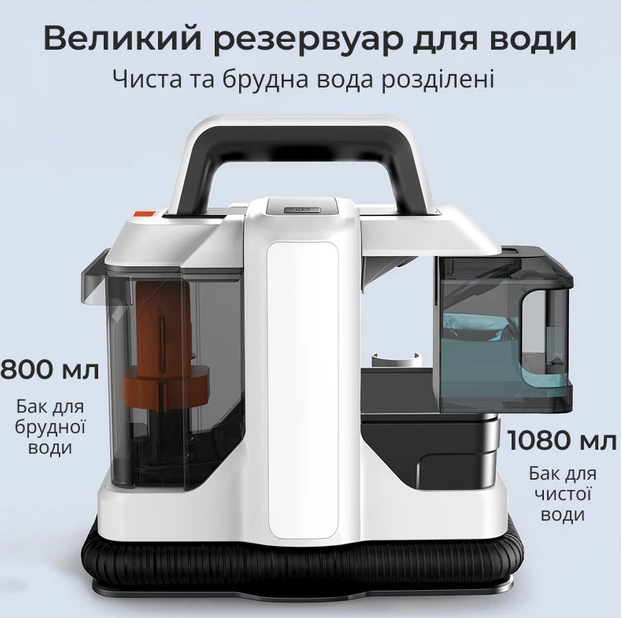 Универсальный моющий пылесос для текстиля мебели ковров авто сухая и влажная уборка - изображение 10