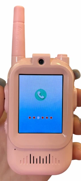 Детские видео рации Walkie Talkie с камерами 2 шт видеофон для детей видео чат фото эмоджи с дисплеем аккумулятор связь на расстоянии - изображение 7
