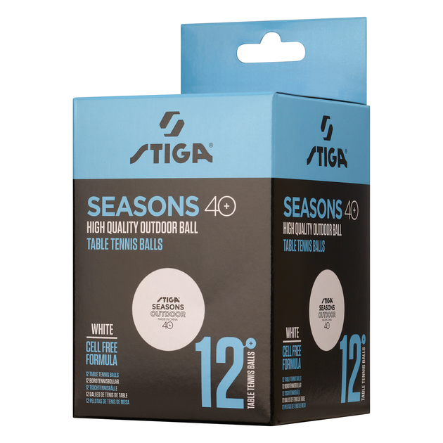 Мячи для настольного тенниса Stiga Seasons, White 12 шт (1110-2810-12) - изображение 3