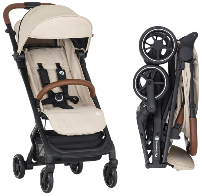Wózek spacerowy Petite&Mars Fly Sahara Beige (8596202009986) - obraz 2