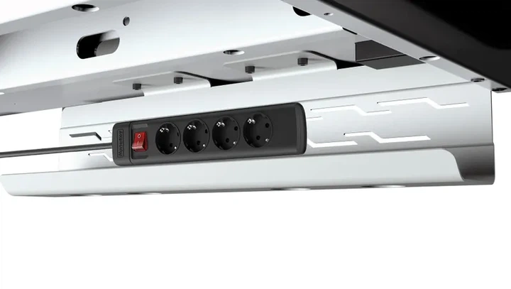 Стіл геймерський Cougar Royal 120 Pro White (Білий) з вбудованим док-портом та електроприводом - зображення 9