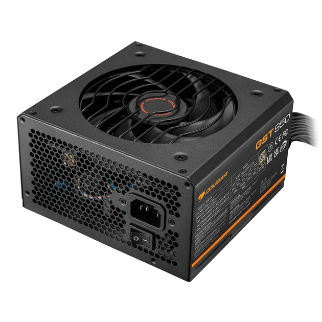 Блок живлення Cougar GST 850 850W (CGR ST-850) 80 Plus Gold ATX 3.1 Fully Modular (12V-2x6) - Фото 2 Блок живлення Cougar GST 850 850W (CGR ST-850) 80 Plus Gold ATX 3.1 Fully Modular (12V-2x6) - зображення 2