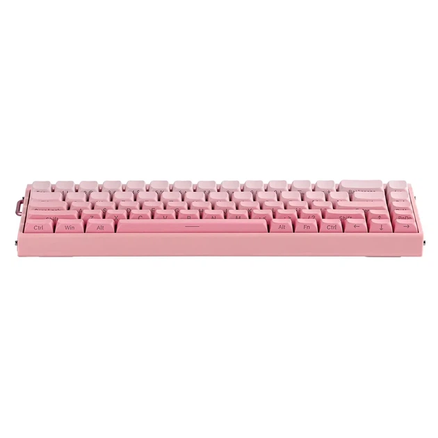 Клавиатура магнитная AULA HERO 68 HE Pink на Black Magnetic Switch - изображение 2