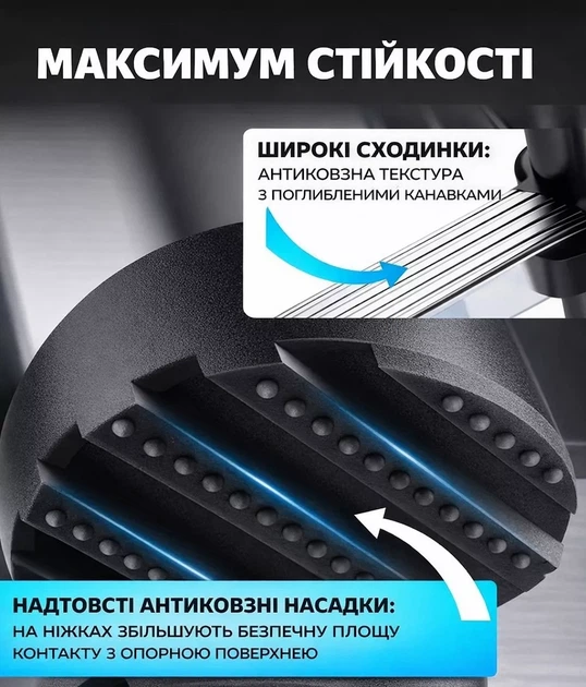 Телескопическая стальная лестница 5 м - изображение 9