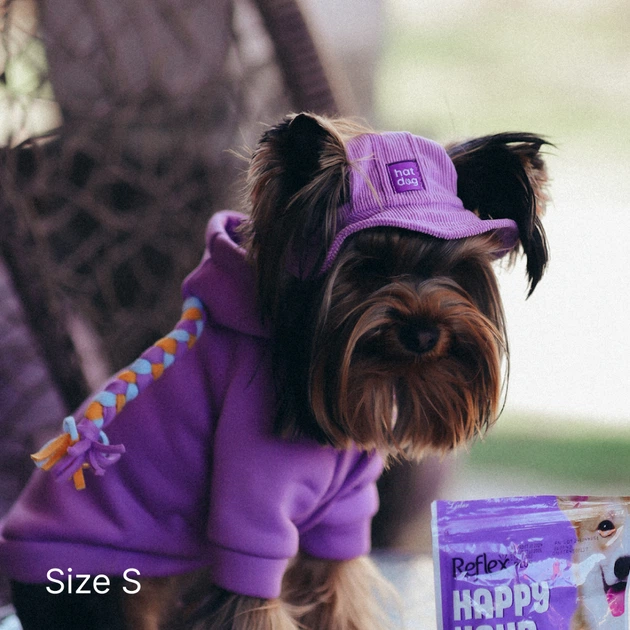 Панама для собак Hat-Dog М - лавандовий - изображение 5