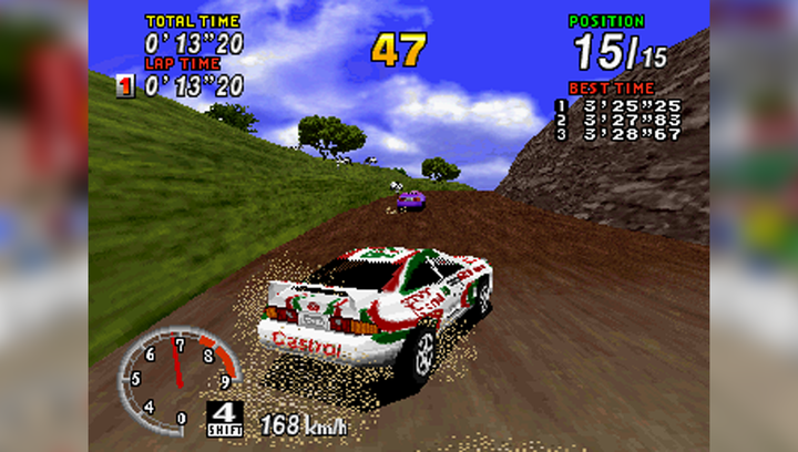 Игра Sega Saturn Sega Rally Championship Europe Английская Версия Б/У - Фото 3 Игра Sega Saturn Sega Rally Championship Europe Английская Версия Б/У - изображение 3