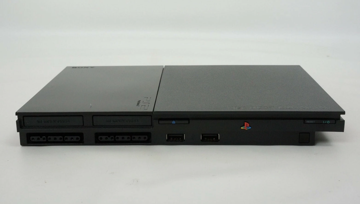 Набор Консоль Sony PlayStation 2 Slim SCPH-9xxx Chip Black Б/У + Геймпад Проводной DualShock 2 - изображение 6