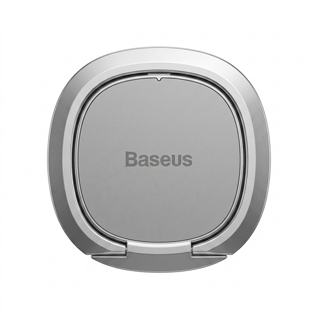 Магнітний тримач для телефону Baseus, металевий тримач на смартфон (сірий) - Фото 3 Магнітний тримач для телефону Baseus, металевий тримач на смартфон (сірий) - зображення 3
