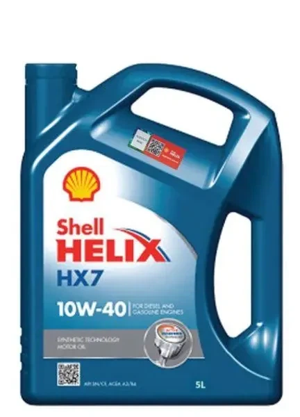 Моторное масло Shell Helix HX7 10W-40 5л - изображение 2