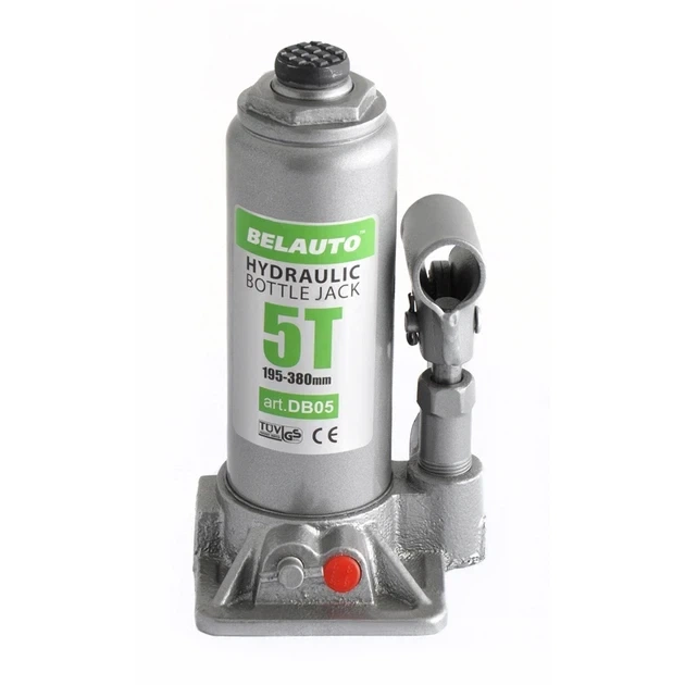 Домкрат пляшковий BELAUTO 5т 195-380мм DB05 - изображение 2
