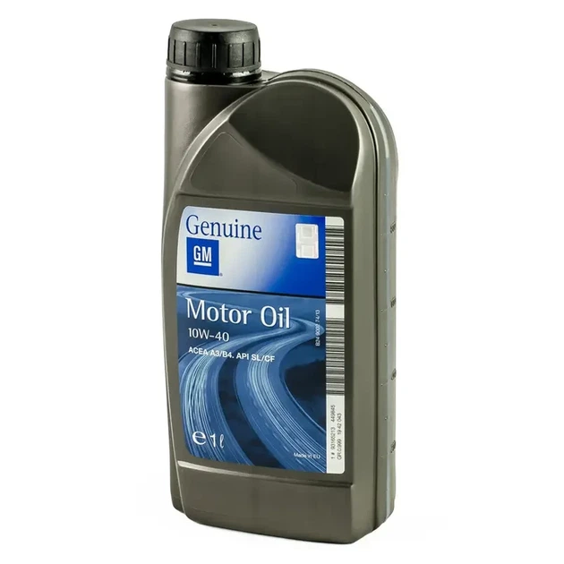 Моторна олива GM Motor Oil 10W-40 1л - Фото 2 Моторна олива GM Motor Oil 10W-40 1л - изображение 2
