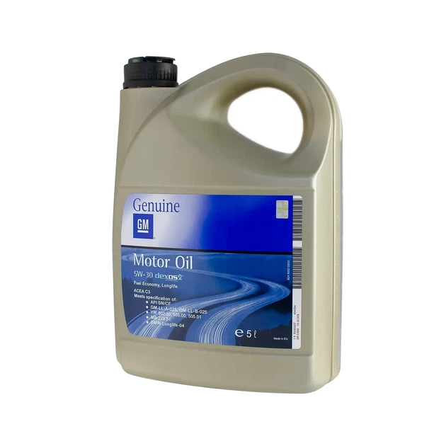 Олива моторна GM DEXOS 2 5W-30 5л. - зображення 5