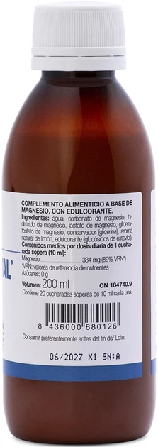 Дієтична добавка Ana Mari­a Lajusticia Lajusticia Magnesio Total Lemon 200 мл (8436000680126) - зображення 3