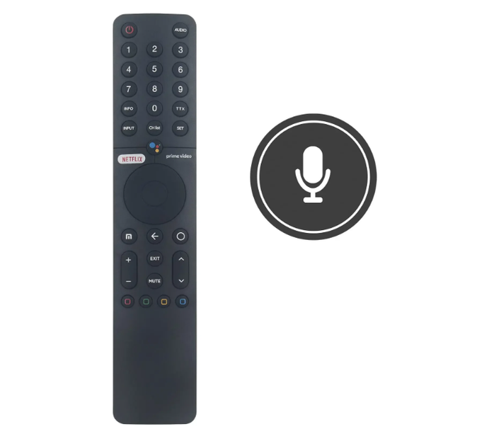Пульт Bluetooth XMRM-19 для Xiaomi Mi TV P1 4K Android с голосовым управлением - Фото 1 Пульт Bluetooth XMRM-19 для Xiaomi Mi TV P1 4K Android с голосовым управлением - изображение 1