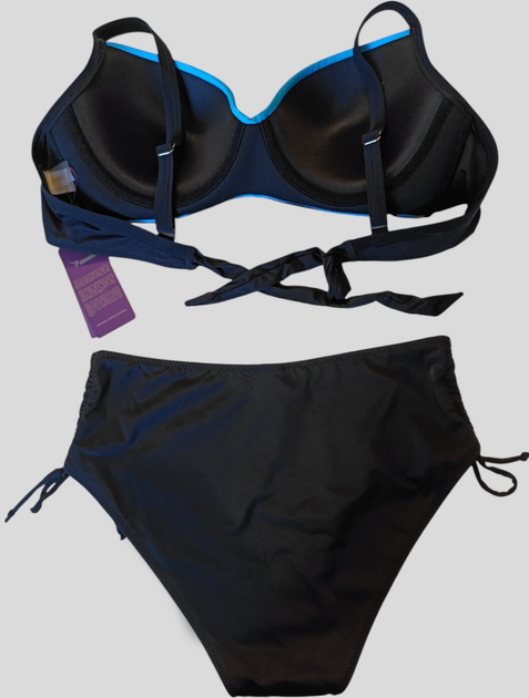 Купальник раздельный Sisianna 3903133 голубой 50 (XL) грудь 3C-4D бедра 107-110 см - изображение 3
