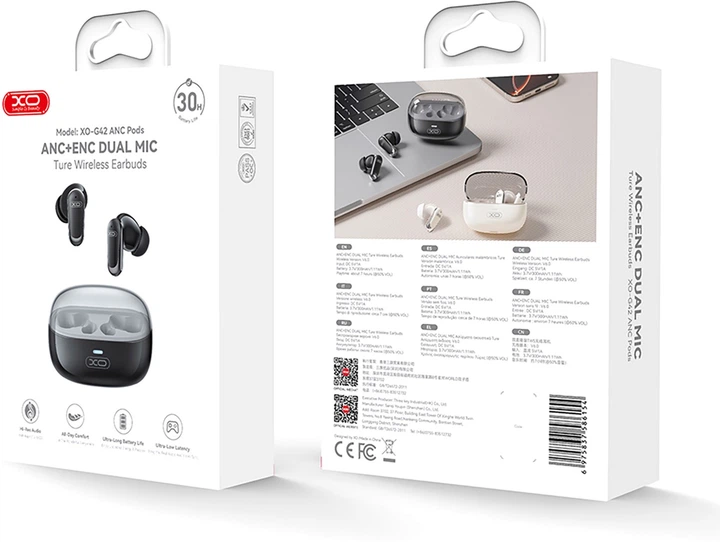 Słuchawki XO G42 Black (G42.black) - Zdjęcie 6 Słuchawki XO G42 Black (G42.black) - obraz 6