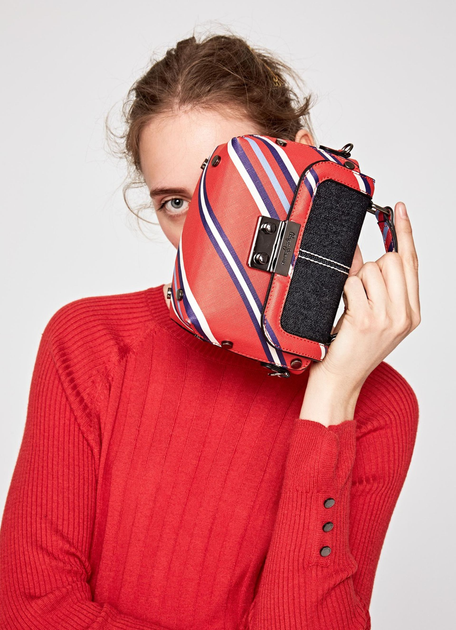 Женская сумка Pepe Jeans Coral Bag PL030932-0AA Красная (8434538883828 ...