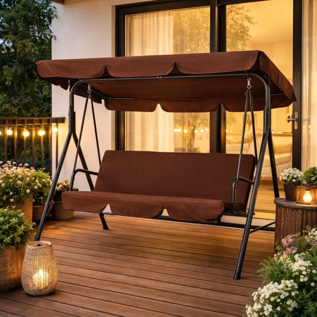 Huśtawka ogrodowa ModernHome by Multistore YIT-4006-2 - obraz 3