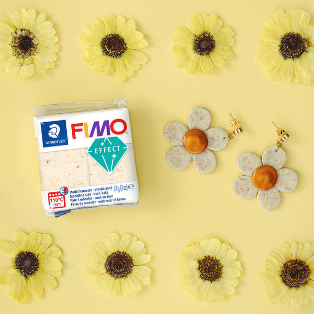 Пластика Effect Ботаника сухоцвет 57г Fimo - изображение 4