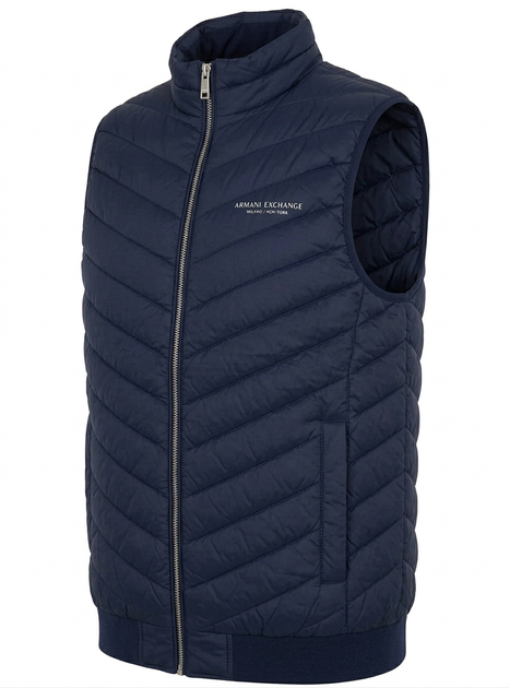 Жилет чоловічий Armani Exchange Milano / New York AX-M0041NV XL - Фото 2 Жилет чоловічий Armani Exchange Milano / New York AX-M0041NV XL - зображення 2