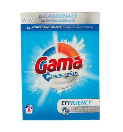 Пральний порошок Gama Cleaning Power на 8 прань 0,475 кг - Фото 1 Пральний порошок Gama Cleaning Power на 8 прань 0,475 кг - зображення 1
