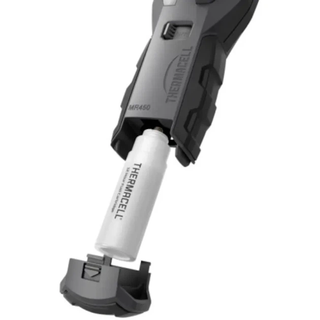 Пристрій від комарів фумігатор Thermacell MR-450X Portable Mosquito Repeller Black (100057370) - Фото 4 Пристрій від комарів фумігатор Thermacell MR-450X Portable Mosquito Repeller Black (100057370) - зображення 4