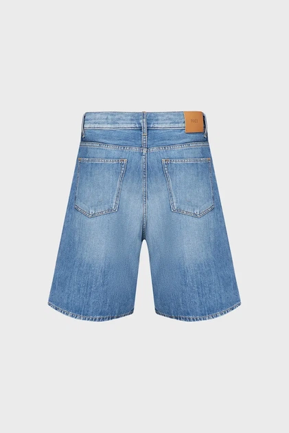 Чоловічі сині джинсові шорти Namo denim 232 YPS 30 108088 - зображення 3