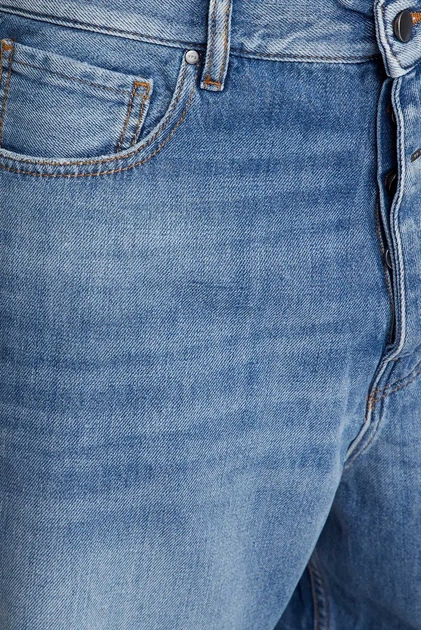 Чоловічі сині джинсові шорти Namo denim 232 YPS 30 108088 - зображення 5