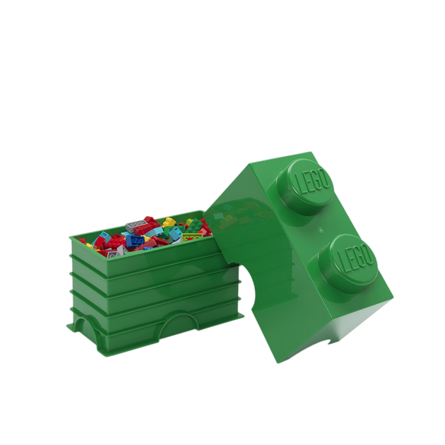 Контейнер LEGO Класичний блок 2 Зелений (5706773400249) - зображення 3