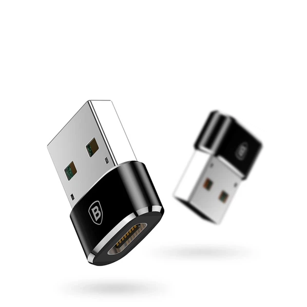Адаптер Baseus USB-C to USB-A Black (CAAOTG-01) - изображение 15